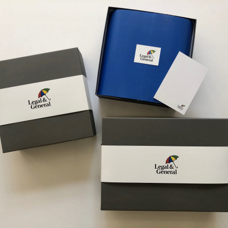 branded gift boxes for legal firm