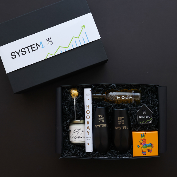 system1 branded gift box