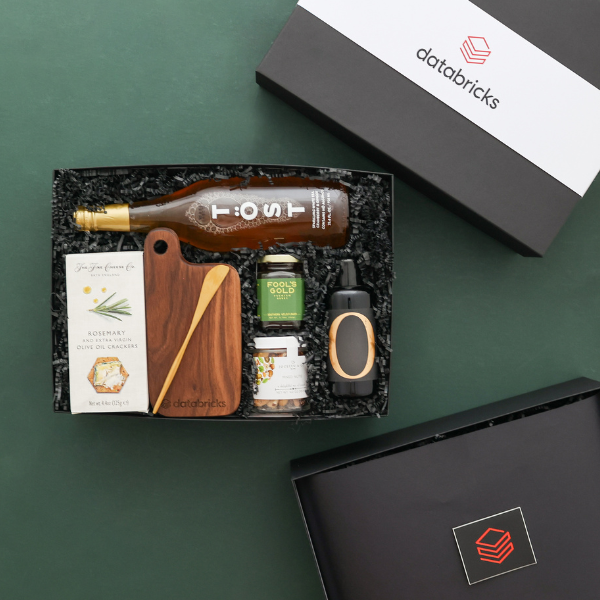 databricks gift box with packaging suite