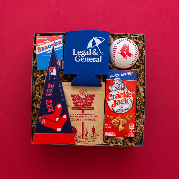 baseball red gift box